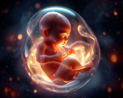 human-fetus-prenatal-development-stage-womb